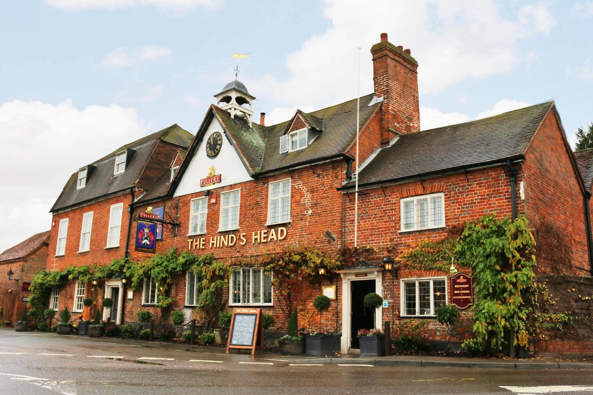 Hinds Head Hotel ออลเดอร์มาสตัน ภายนอก รูปภาพ