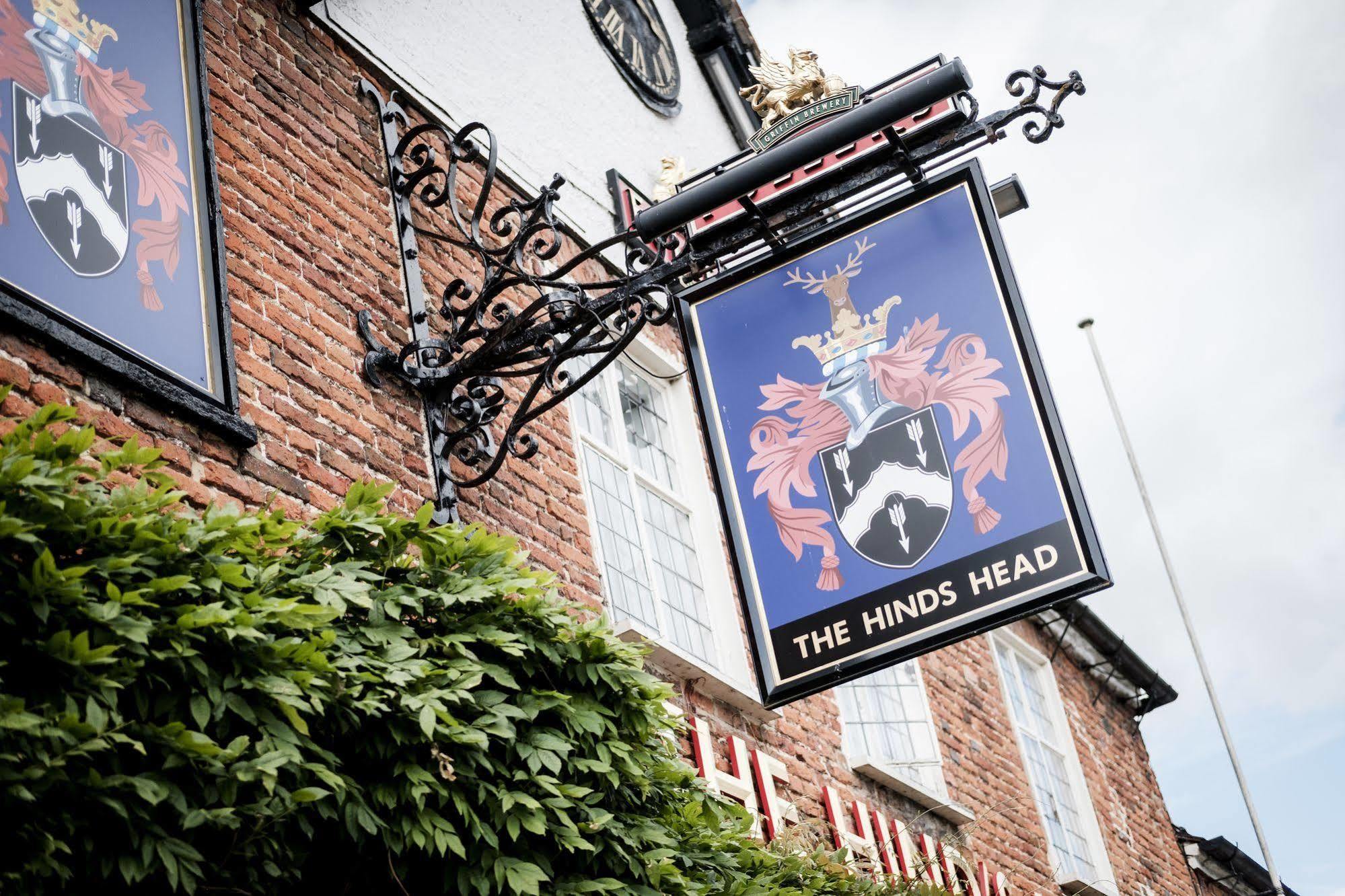Hinds Head Hotel ออลเดอร์มาสตัน ภายนอก รูปภาพ